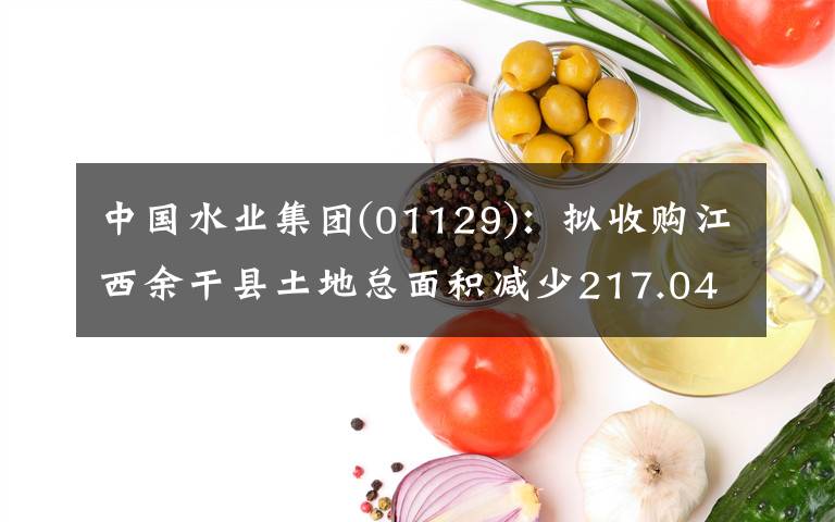 中国水业集团(01129)：拟收购江西余干县土地总面积减少217.04平方米