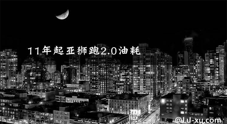 11年起亚狮跑2.0油耗文章配图