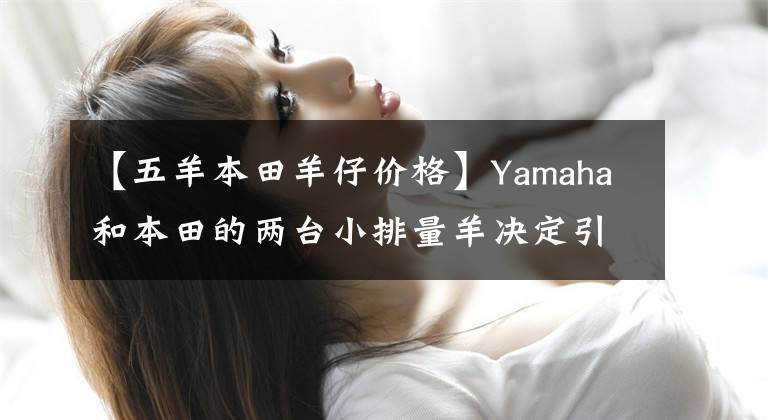 【五羊本田羊仔价格】Yamaha和本田的两台小排量羊决定引进！贴上各种价格标签