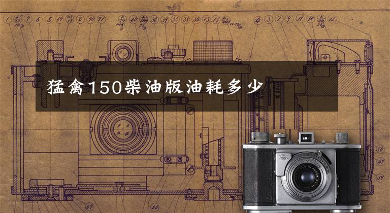 猛禽150柴油版油耗多少文章配图