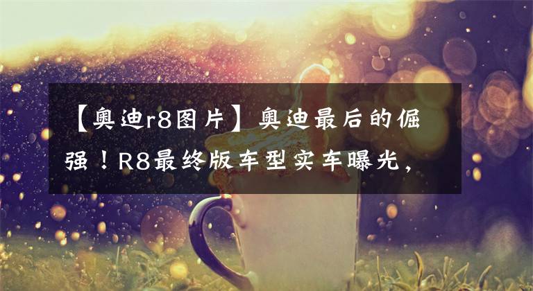 【奥迪r8图片】奥迪最后的倔强！R8最终版车型实车曝光，年内上市，工厂，大型尾翼文章配图