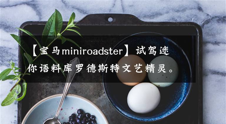【宝马miniroadster】试驾迷你语料库罗德斯特文艺精灵。文章配图