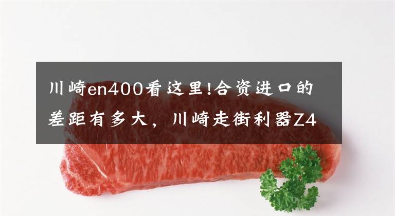 川崎en400看这里!合资进口的差距有多大，川崎走街利器Z400 VS CB400F