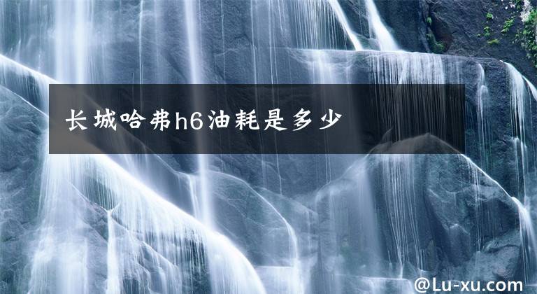 长城哈弗h6油耗是多少文章配图