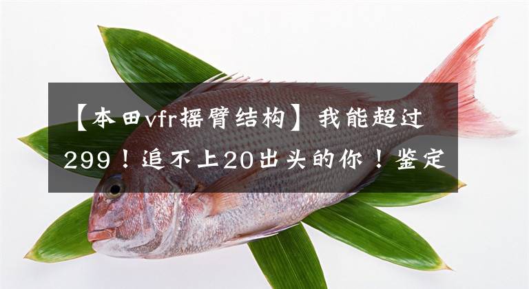 【本田vfr摇臂结构】我能超过299！追不上20出头的你！鉴定机车，本田VFR400！文章配图