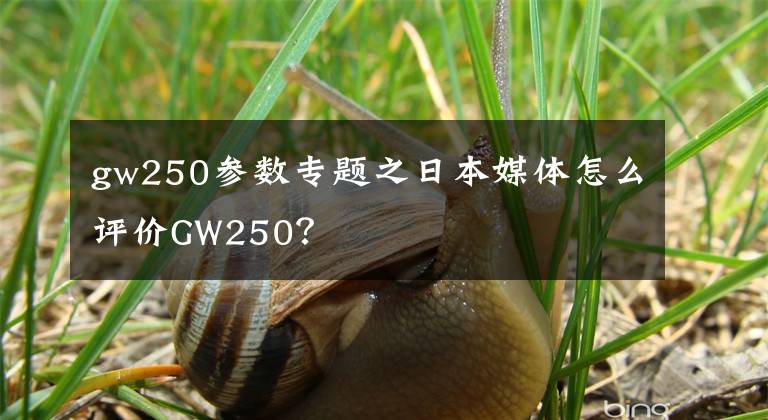 gw250参数专题之日本媒体怎么评价GW250？