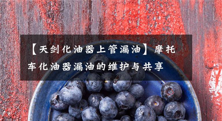【天剑化油器上管漏油】摩托车化油器漏油的维护与共享文章配图