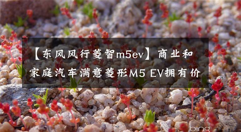 【东风风行菱智m5ev】商业和家庭汽车满意菱形M5 EV拥有价值