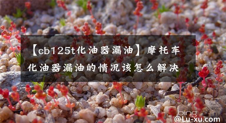 【cb125t化油器漏油】摩托车化油器漏油的情况该怎么解决？文章配图