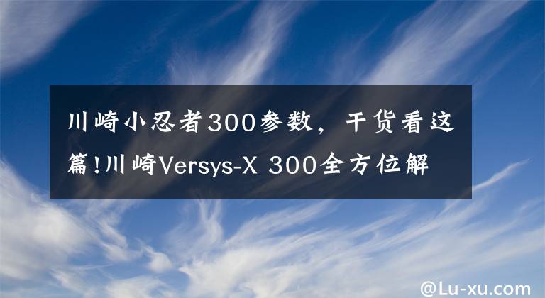 川崎小忍者300参数，干货看这篇!川崎Versys-X 300全方位解析，小排也有大能量