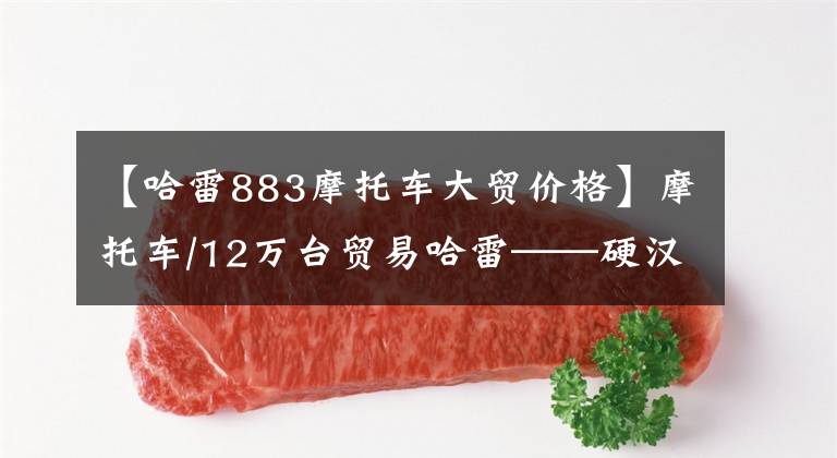 【哈雷883摩托车大贸价格】摩托车/12万台贸易哈雷——硬汉883文章配图