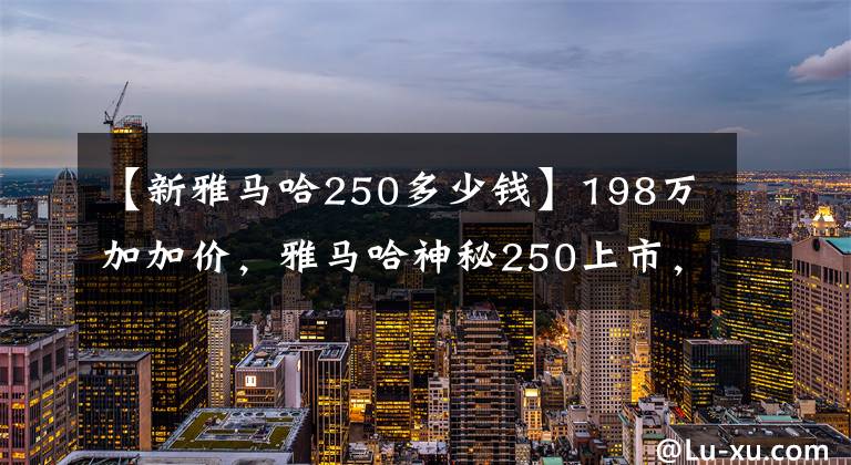 【新雅马哈250多少钱】198万加加价，雅马哈神秘250上市，你知道这辆车的历史吗？文章配图