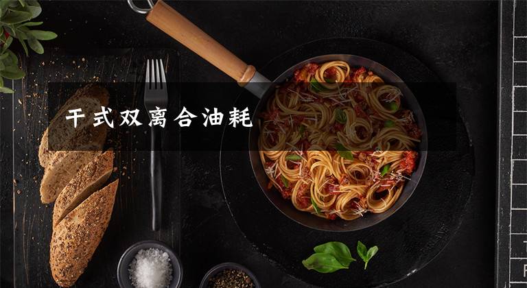 干式双离合油耗文章配图