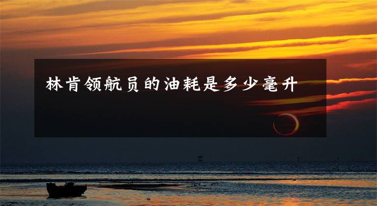 林肯领航员的油耗是多少毫升文章配图