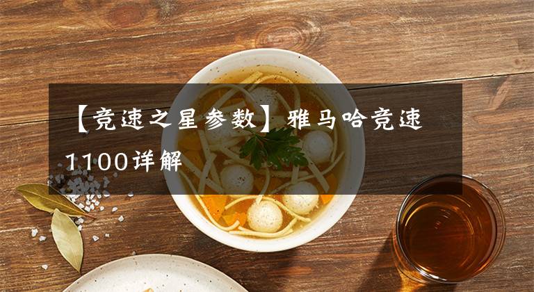 【竞速之星参数】雅马哈竞速1100详解文章配图