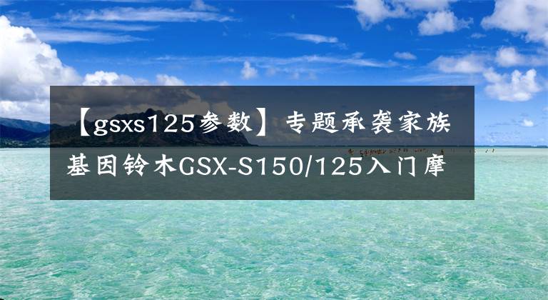 【gsxs125参数】专题承袭家族基因铃木GSX-S150/125入门摩托车