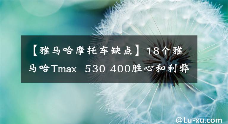【雅马哈摩托车缺点】18个雅马哈Tmax  530 400胜心和利弊分享文章配图