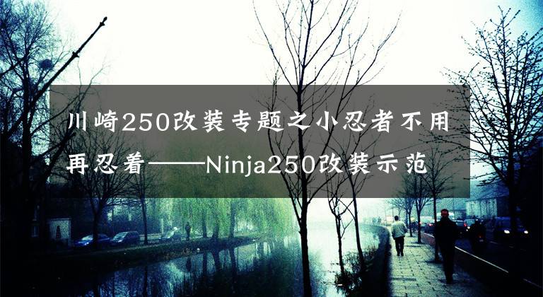 川崎250改装专题之小忍者不用再忍着——Ninja250改装示范
