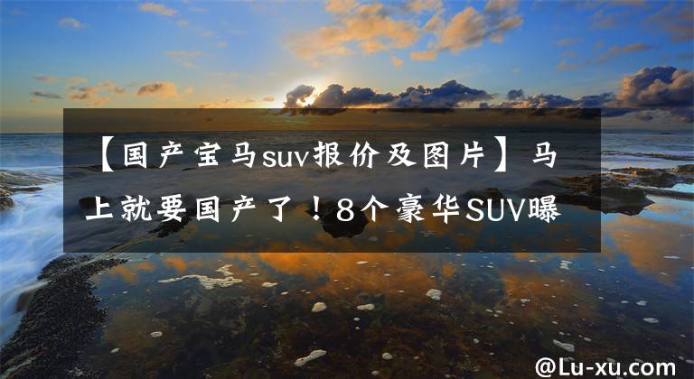 【国产宝马suv报价及图片】马上就要国产了！8个豪华SUV曝光，最低不到40万韩元，宝马X5将立即销售。