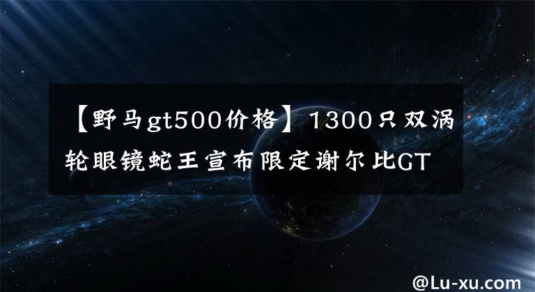 【野马gt500价格】1300只双涡轮眼镜蛇王宣布限定谢尔比GT500文章配图