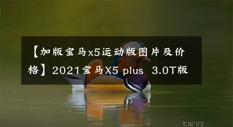 【加版宝马x5运动版图片及价格】2021宝马X5 plus  3.0T版炭黑m运动文章配图