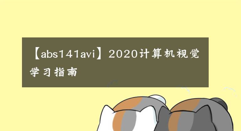 【abs141avi】2020计算机视觉学习指南