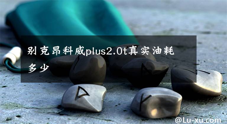 别克昂科威plus2.0t真实油耗多少