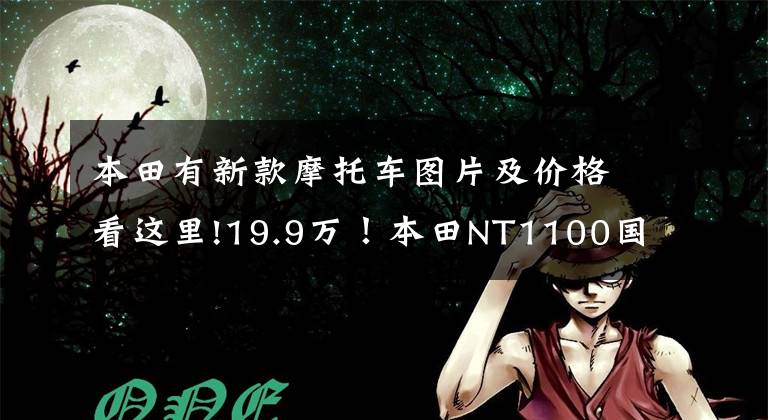 本田有新款摩托车图片及价格看这里!19.9万！本田NT1100国内上市，“非双”公路休旅版