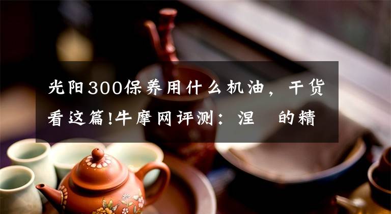 光阳300保养用什么机油，干货看这篇!牛摩网评测：涅槃的精灵——光阳赛艇300ABS