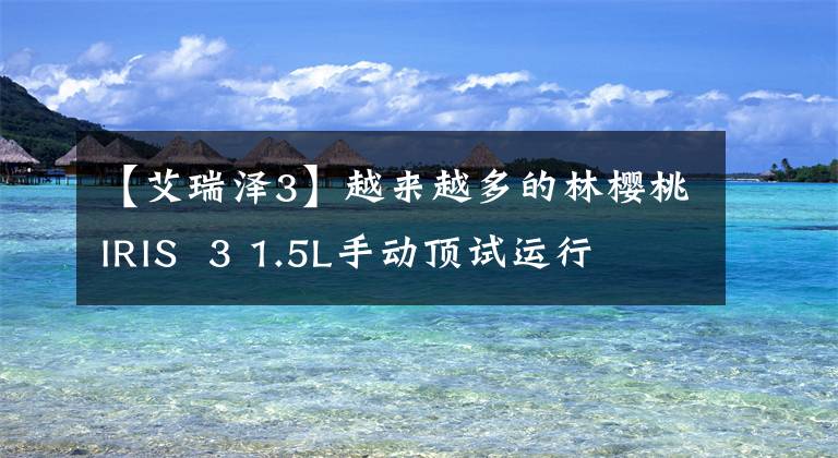 【艾瑞泽3】越来越多的林樱桃IRIS  3 1.5L手动顶试运行文章配图