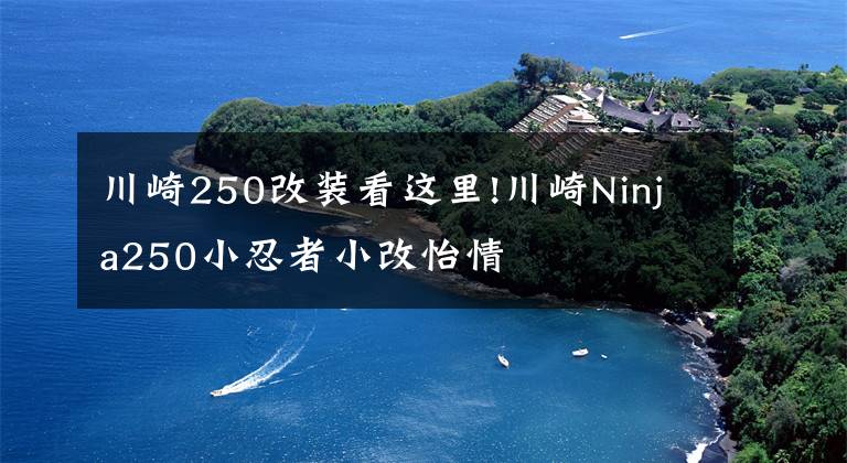 川崎250改装看这里!川崎Ninja250小忍者小改怡情