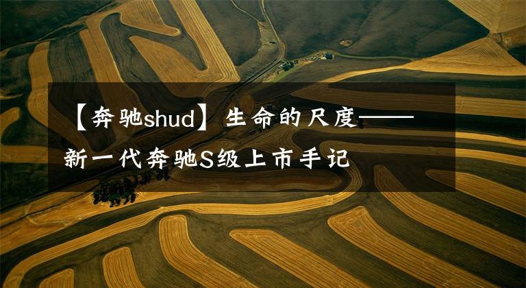 【奔驰shud】生命的尺度——新一代奔驰S级上市手记文章配图