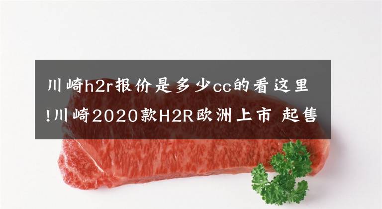 川崎h2r报价是多少cc的看这里!川崎2020款H2R欧洲上市 起售价55,000欧元