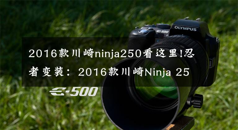 2016款川崎ninja250看这里!忍者变装：2016款川崎Ninja 250特别版国内上市