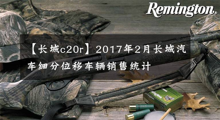 【长城c20r】2017年2月长城汽车细分位移车辆销售统计