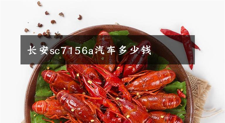 长安sc7156a汽车多少钱文章配图