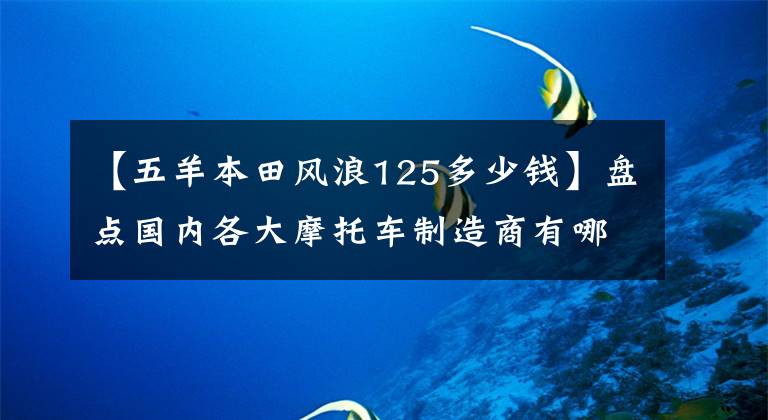 【五羊本田风浪125多少钱】盘点国内各大摩托车制造商有哪些上市国4新车——欧阳本田航班。