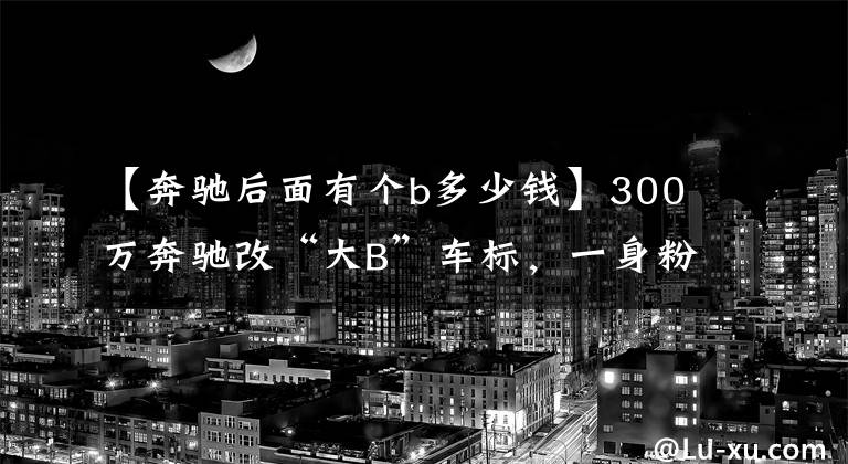 【奔驰后面有个b多少钱】300万奔驰改“大B”车标，一身粉嫩越野，路人拍手叫好