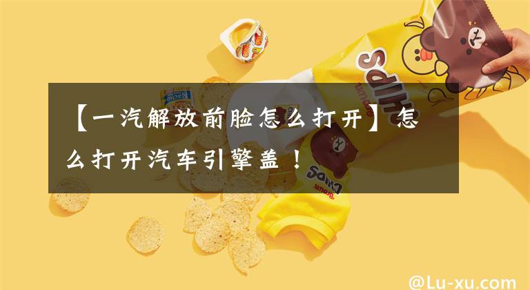 【一汽解放前脸怎么打开】怎么打开汽车引擎盖！文章配图