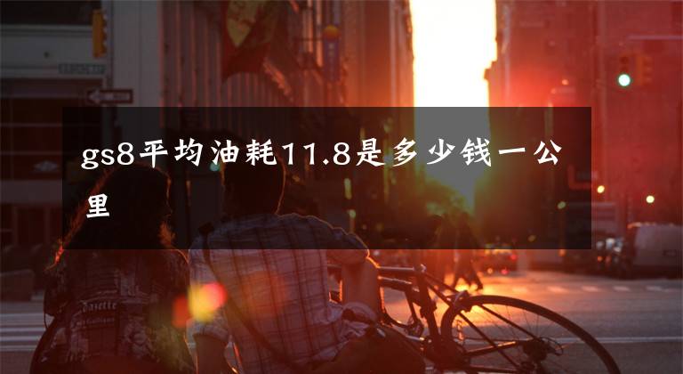 gs8平均油耗11.8是多少钱一公里