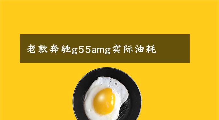 老款奔驰g55amg实际油耗