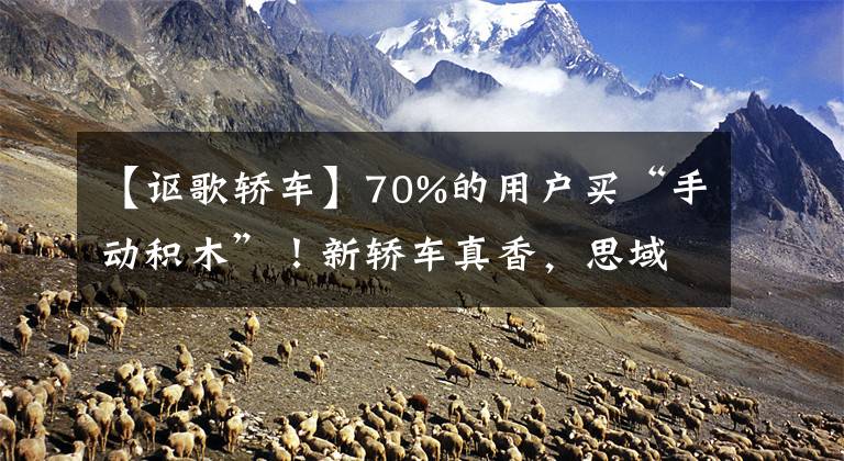 【讴歌轿车】70%的用户买“手动积木”！新轿车真香，思域同型发动机，才卖了19万韩元文章配图