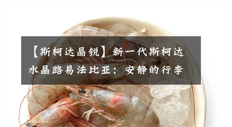 【斯柯达晶锐】新一代斯柯达水晶路易法比亚：安静的行李箱驱动器文章配图