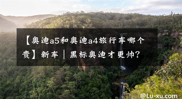 【奥迪a5和奥迪a4旅行车哪个贵】新车｜黑标奥迪才更帅？奥迪A4 Avant/A5推黑化套件版，约30万元起