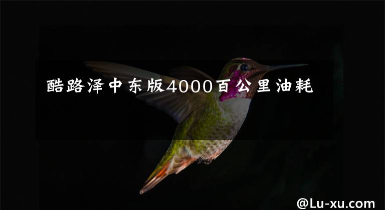 酷路泽中东版4000百公里油耗文章配图
