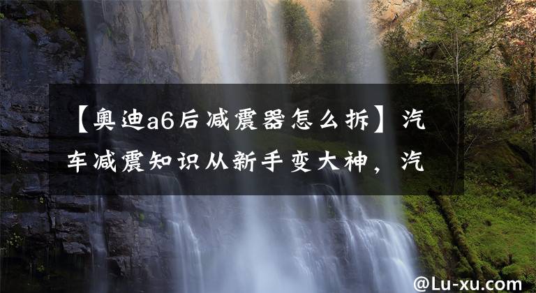 【奥迪a6后减震器怎么拆】汽车减震知识从新手变大神，汽车减震器怎么换，汽车减震器怎么装