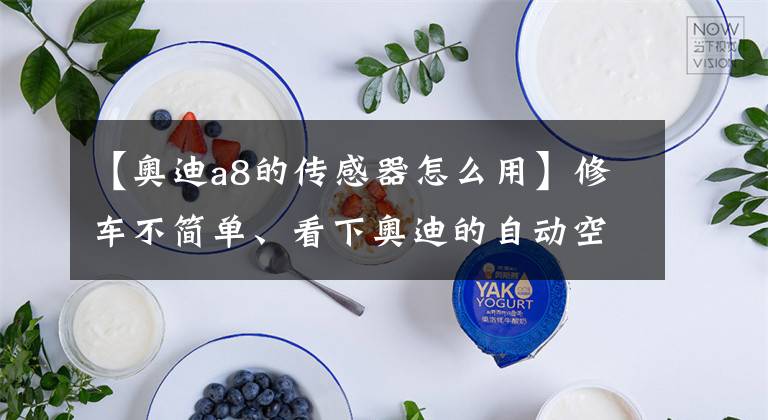 【奥迪a8的传感器怎么用】修车不简单、看下奥迪的自动空调有多少传感器、如何控制？