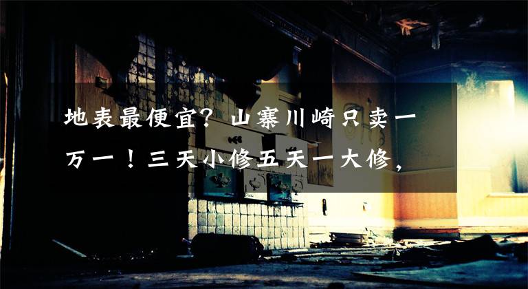 地表最便宜？山寨川崎只卖一万一！三天小修五天一大修，车主崩溃文章配图