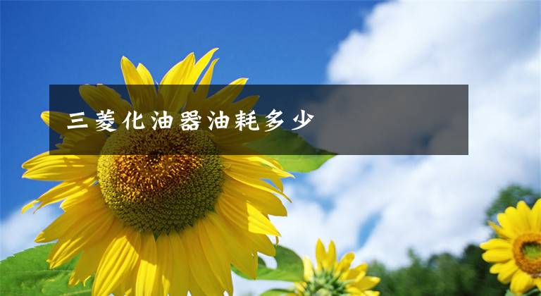 三菱化油器油耗多少文章配图