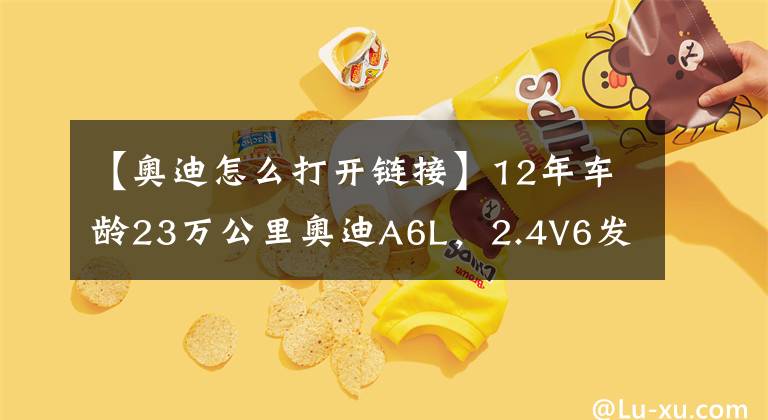 【奥迪怎么打开链接】12年车龄23万公里奥迪A6L，2.4V6发动机全方位漏油维修